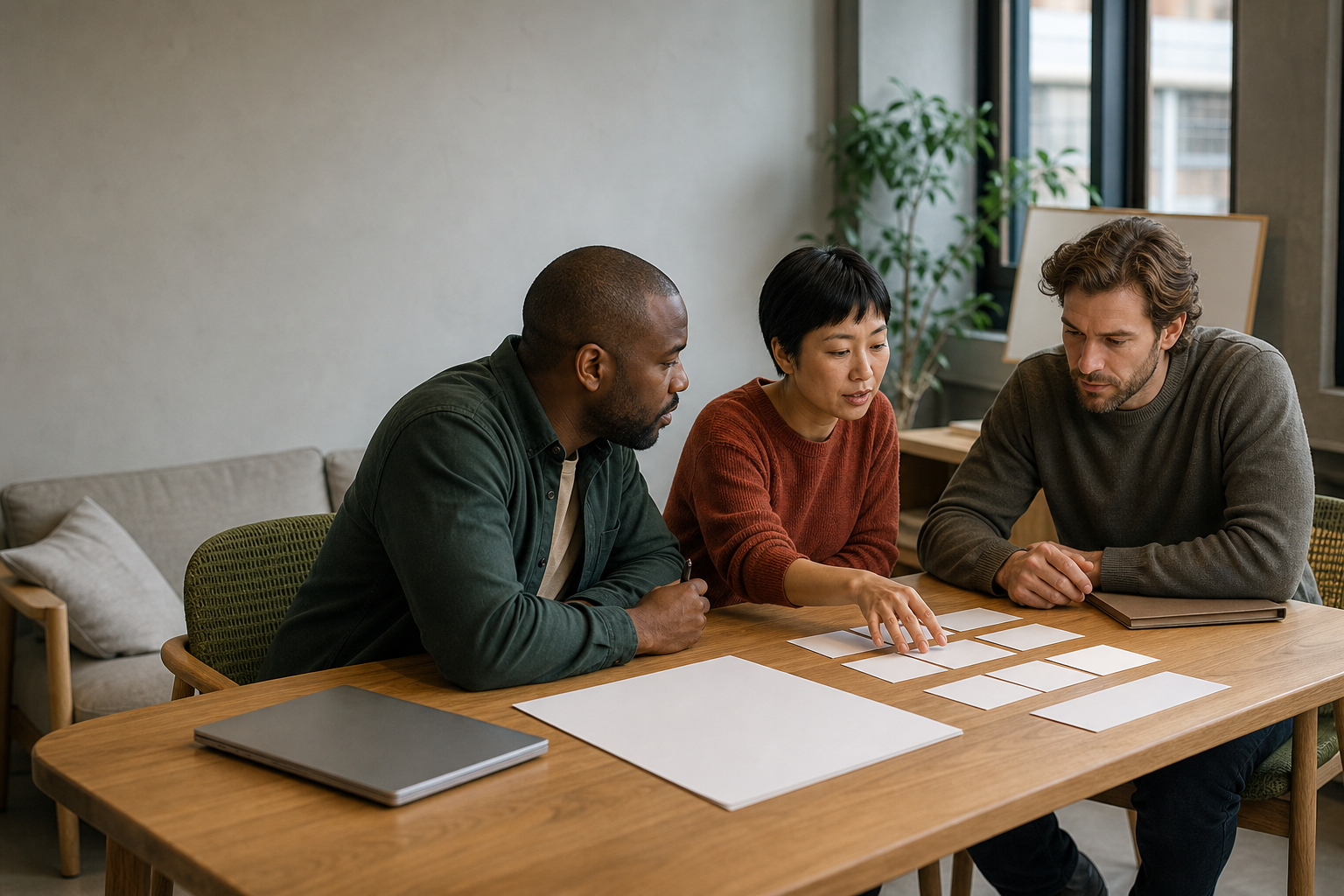 Engineering peers assessing a specialist against delivery context