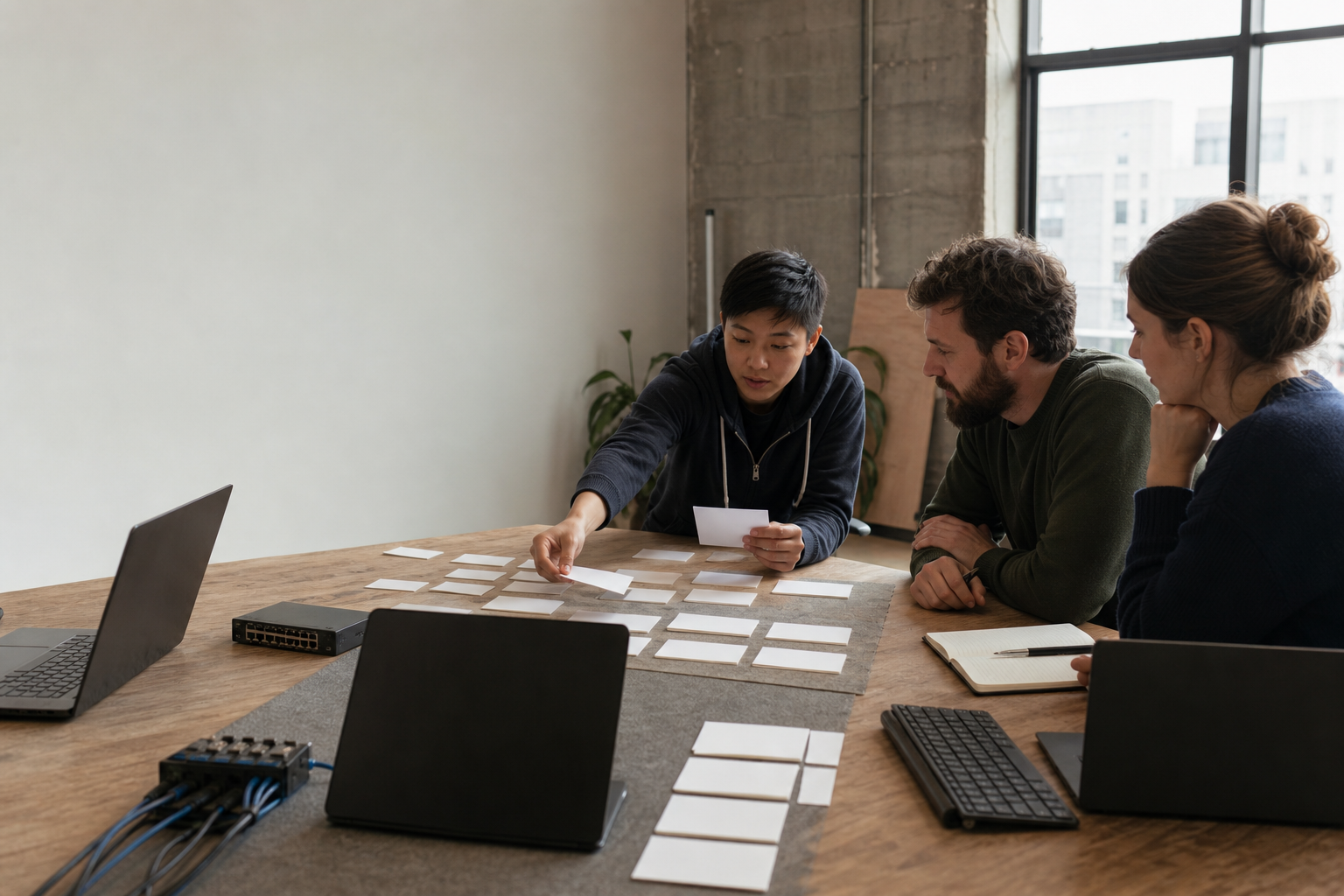 Internal platform team reviewing developer onboarding friction